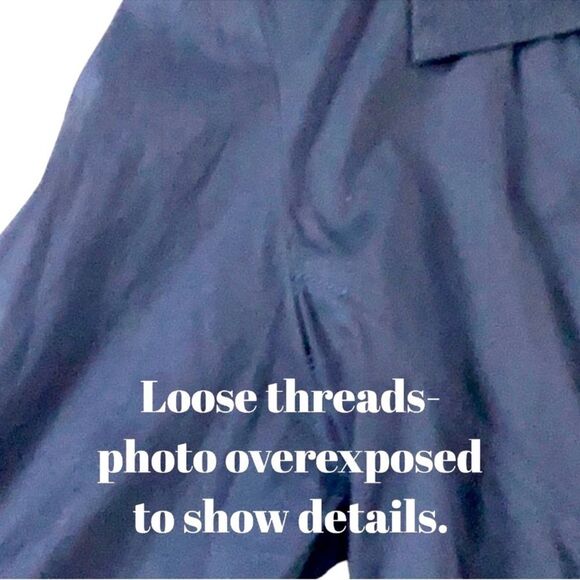 Patrizia Pepe Top Navy Blue Military Blazer Top Gold Buttons Size IT 42 US S EUC - Picture 14 of 16